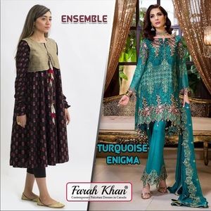 Branded Pakistani cloths party wear and kurtis